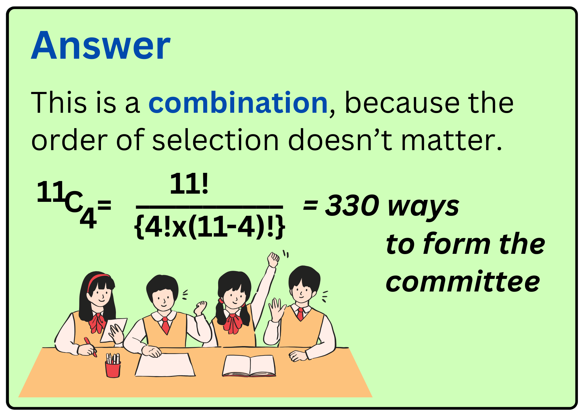 Permutation Answer